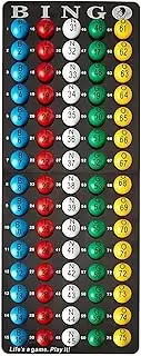 MR CHIPS 7/8 Inch Bingo Balls and Board