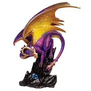'Artisans Guardian' Illuminated Dragon Sculpture
