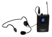 VocoPro Wireless Headset Microphone, Mini XLR (UDX-BP)