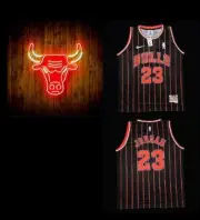 Chicago Bulls Michael Jordan #23 Jersey 96-97 Basketball Nba Size LARGE