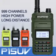 5W Dual Band Two Way Ham Radio 16 KM Long Range HF Transceiver Walkie Talkie New
