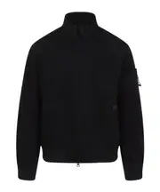 Stone Island Compass Patch High-Neck Bomber Jacket S,XL,L,M black