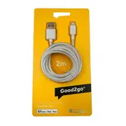 Good 2 Go Charge &amp; Sync 2m Lightning Cable