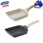 Medical Stone Frying Pan Omelette Non-Stick Fry Egg Pancake Kitchen Pot Pans