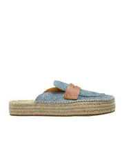 round head muller shoes 37,39,40 blue