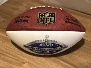 Wilson NFL The Duke Super Bowl XLVII Football Bud Light Pepsi Frito New Orleans