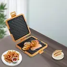 Microwaveable Sandwich Toastie Press Maker Breakfast Grille Tray Coffee+Black