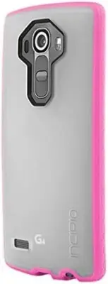 Incipio Octane Co-Molded Impact Absorbing Case for LG G4, Frost/Neon Pink