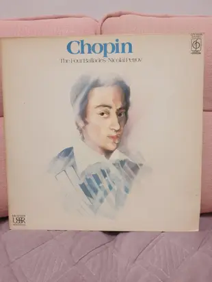 CHOPIN - The Four Ballades NICOLAI PETROV 英版 LP