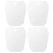 4pcs Boot Shaper Form Inserts 12" Boots Tall Support for Women and Men, White