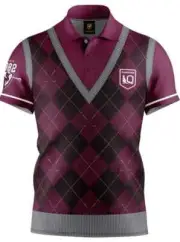 QLD Maroons NRL State of Origin Fairway Golf Polo Shirt Sizes S-5XL BNWT