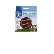 Baskerville Ultra Muzzle for Dog size1 2 - TAN Permits panting & drinking