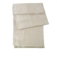 在飛比找momo購物網優惠-【COACH】CC Logo 滿版標誌及邊框棉質方巾(燕麥色