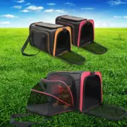 Large Expandable Foldable Pet Travel Carrier Handbag Kennel Cat Dog Shoulder Bag