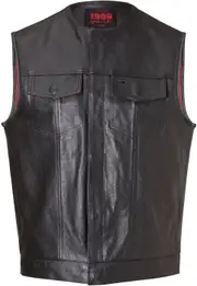 John Doe MC Outlaw, vest , color: Black , size: 4XL