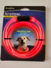 NiteHowl Led Safety Necklace Universal Size Cit To Fit Glow Or Flash