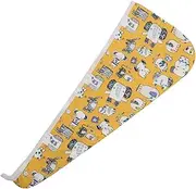 CALLARON Absorbent Hair Drying Towel Wrap Quick Drying Head Wrap for Bathing Lightweight and Comfortable Hair Hat with Button Design for Easy Fixing Reduces Frizz and Breakage