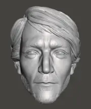 Cassian Andor v1 short hair custom head for 4" 6" 7" 12" Star Wars action figure