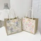 Organization Home Storage Fashionable Cloth Bag Shoulder Bag Handbag Lunch Box