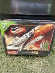 Puzz3d Wrebbit 3D Puzzle Atlantis Space Shuttle EXPERT Sealed 1000 Pieces new