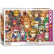 Venetian Masks (1000pc) Eurographics
