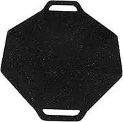 Milisten Outdoor BBQ Grill Pan Nonstick Stainless Steel Camping Plate Versatile Grilling Tray for Family and Friends for Outdoor Cooking and Camping Trips