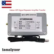 USA Indoor GPS Signal Repeater Amplifier Transfer L1 BD2 Full Kit 15M Distance