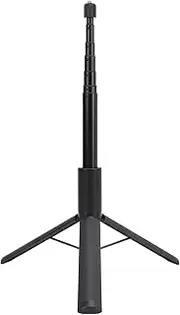 Action Camera Selfie Stick, Lightweight and Portable 2 in 1 Design Selfie Stick Tripod with Single Click Unlock, Anti Slip Foot Pad, for X4 X3 Cameras