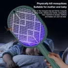 Bug Zapper Racket Fly Swatter Mosquito Bat Wasp Electric USB Insect Pest Killer