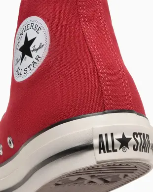 日本限定 Converse ALL STAR Ⓡ HI 高筒 亮紅色/ 22 cm