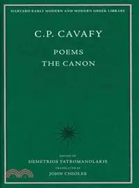 在飛比找三民網路書店優惠-C. P. Cavafy ─ Poems The Canon