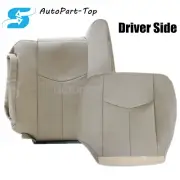 For 2003-2006 Chevy Tahoe Suburban Driver Bottom & Top Seat Cover Light Tan 522