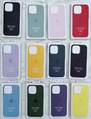 New Origina Silicone Case with MagSafe For iPhone14/14Pro/14Plus/14ProMax-Colors