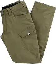 [TRUEWERK] Men's Work Pants - T2 WerkPant Technical Workwear, Water Resistant, Lightweight, Multi-Pocket with 4-Way Stretch