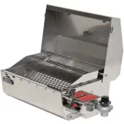 Springfield Boat BBQ Grill 1940060 | Propane Rail Mount Stainless