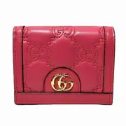 Gucci GG Matelasse 723786 Bifold Wallet for Women [Used] [Next day delivery]