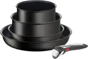 Tefal Ingenio Unlimited on Pots & Pans Starter Set, 5 Pieces, Stackable, Removab