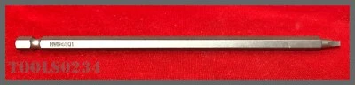 93230 #1 x 6" Square Recess Robertson Power Screwdriver Bit 6" Irwin