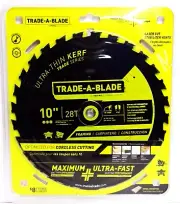 (J) NORSKE - Trade-A-Blade 10" X 28T Ultra Thin Kerf Framing Blade #TCSBT023