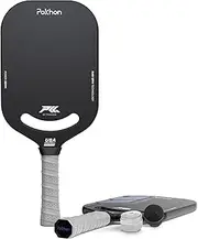 Carbon Fiber Pickleball Paddle, Professional Raw Carbon Fiber Pickleball for Power & Control, Polymer Honeycomb Core, USAPA Approved T300 Pickleball Racket