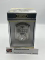 Brand New Defiant 1001 392 551 Electronic Keypad Deadbolt Satin Nickel