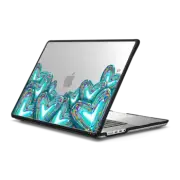 MacBook Pro 16-inch (M1 - M4) Impact Case Corazon de Fer Love in Teal