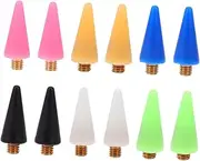 DRESSOOS 2sets Rhinestones Picker Pen Nail Dotting Tool Safe Material for Easy Diy 12pcs*2
