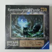 Ravensburger Escape Puzzle "Wolves" (759 Pieces) Level 3 -NEW IN BOX-