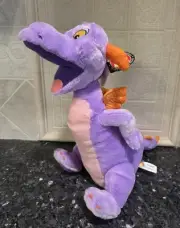 Disney Theme Parks 15" Figment Plush Stuffed Animal Purple Pink Dragon Epcot
