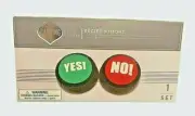 YES! NO! Buzzer Buttons Dashing Fine Gifts 1 Set Great Stocking Stuffer