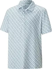 [PUMA] Boy's Mattr Pineapples Polo (Big Kids) High-Rise XL (18-20 Big Kid)