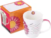 CHRISTIAN BIBLE Verse MUG JEREMIAH 29:11 Scripture Cup Women PINK Flower Floral