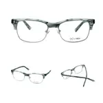 HEX EYEWEAR JORDAN B 光學眼鏡 | 方形眉框 | 台灣製 | 金屬膠框眼鏡