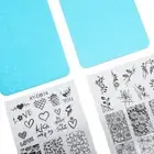 4pcs French Nail Art Stamping Plate Nail Stamping Image Plate Nail Printing EOM